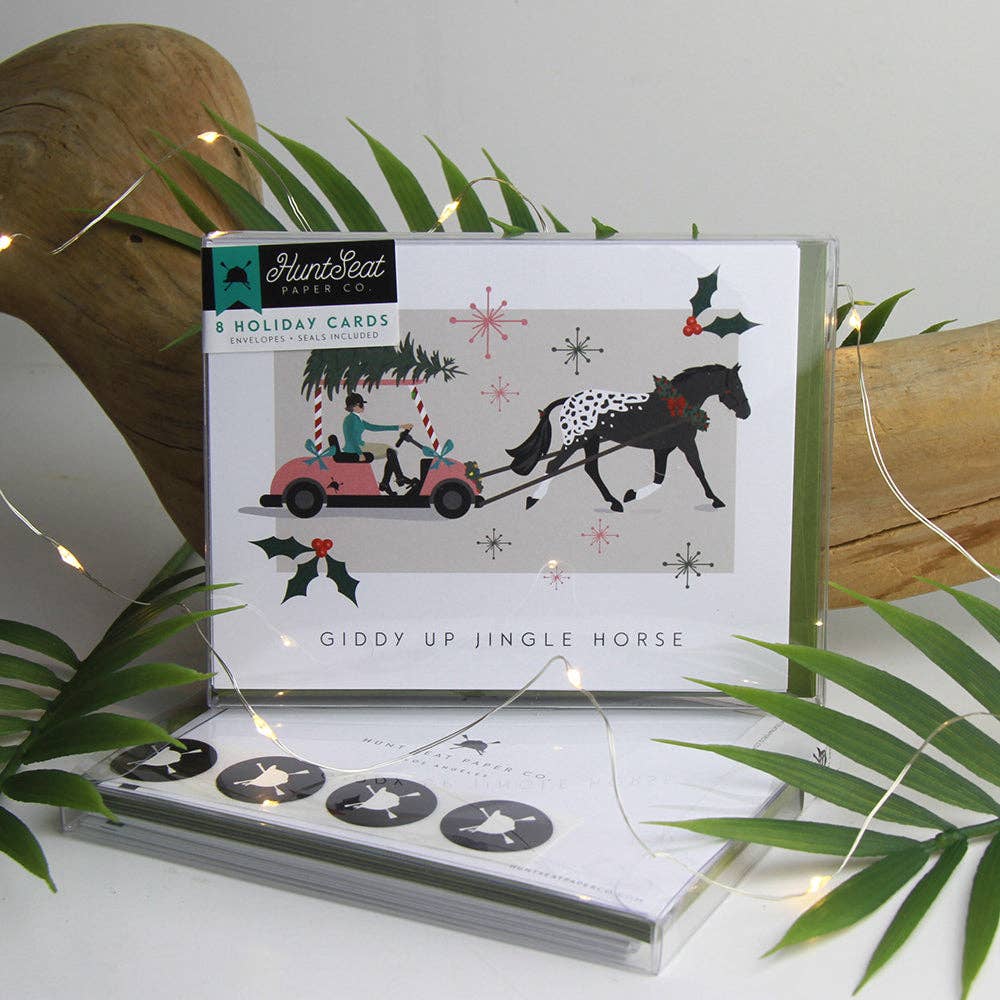 Giddy Up Jingle Horse: Single Card