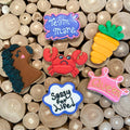 Team Mare Horse Cookie 7 pack: Brown