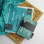 Snaffle Bit Equestrian Swedish Dishcloth - Horse Theme Gifts