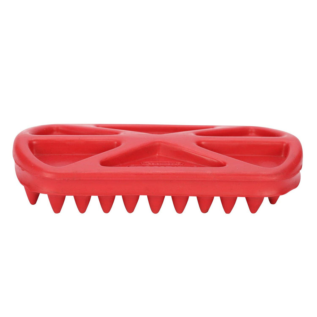 TuffRider Velvet Touch Horse Grooming Set: Red / Standard