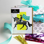 Birthday Parade Equestrian Horse Greeting Card
