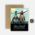 Barn Friends Equestrian Horse Greeting Card for barn gifts