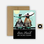 Barn Friends Equestrian Horse Greeting Card for barn gifts