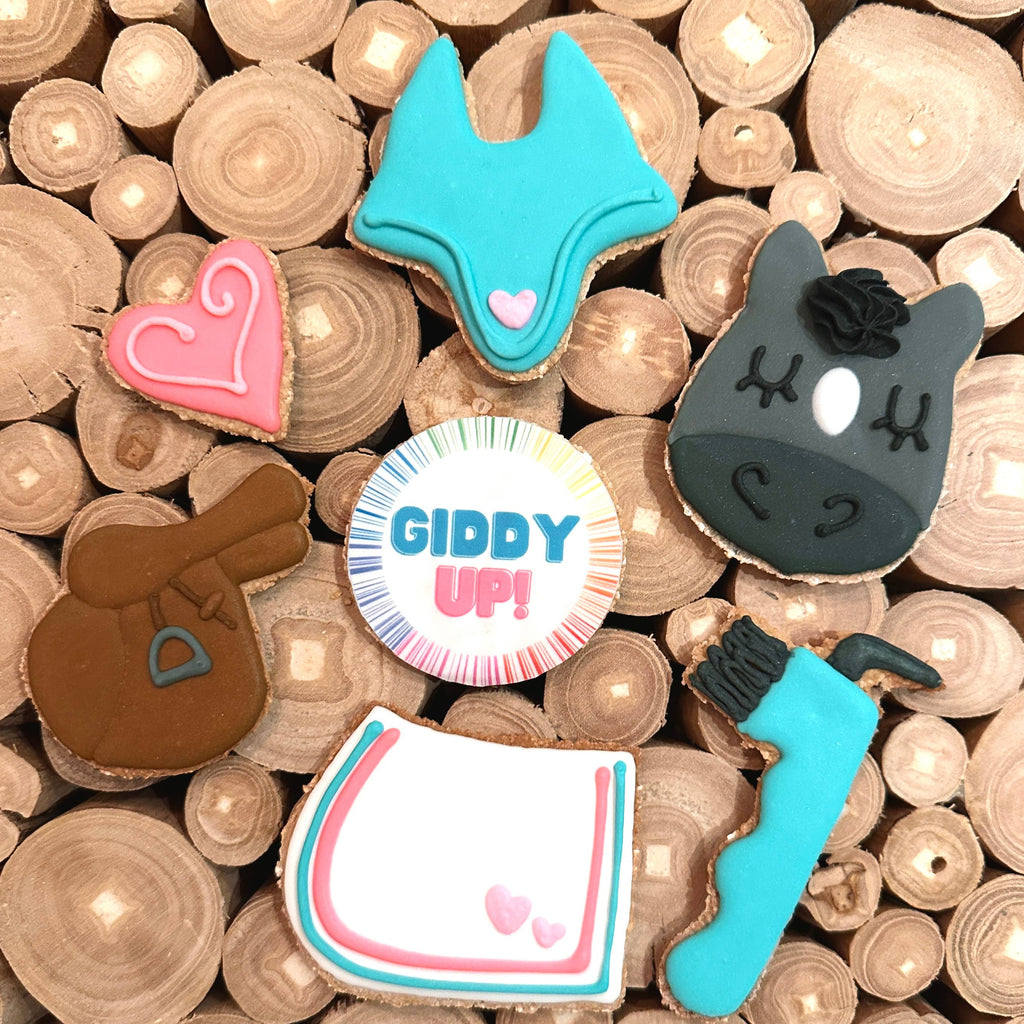 Pony Pals Set Horse Cookie 6 pack: Bay