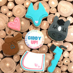 Pony Pals Set Horse Cookie 6 pack: Bay